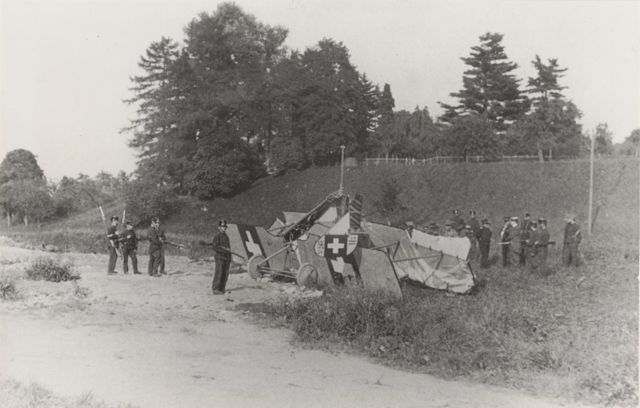 Abgestürzte Häfeli DH-2