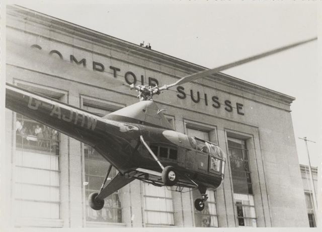 Helikopter in Lausanne