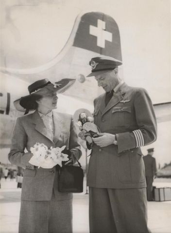 Pilot und Frau