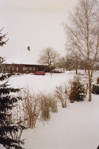 Haus im Schnee