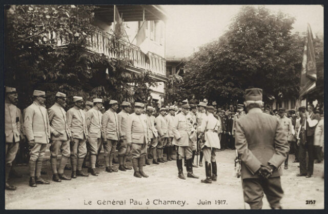 Le Général Pau à Charmey