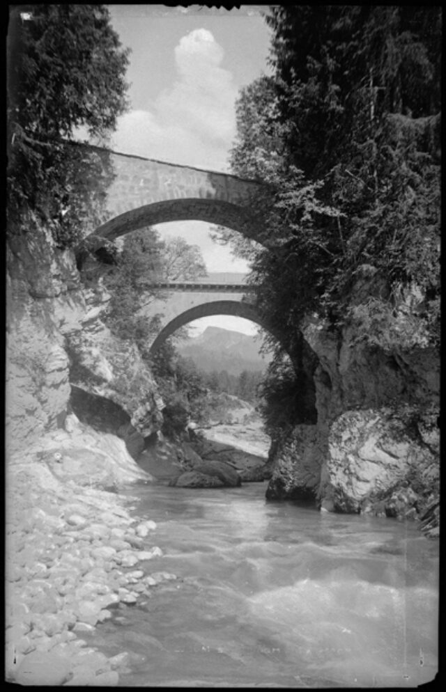 Montbovon, pont sur l'Hongrin