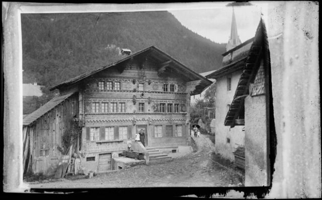 Montbovon, Chalet fribourgeois