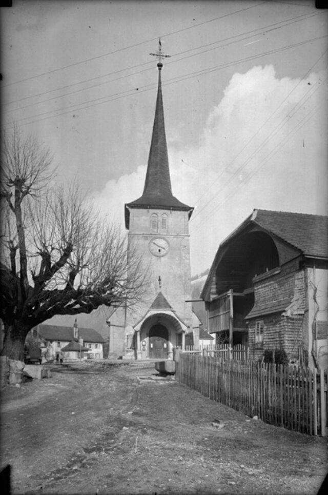 L'église de Grandvillard