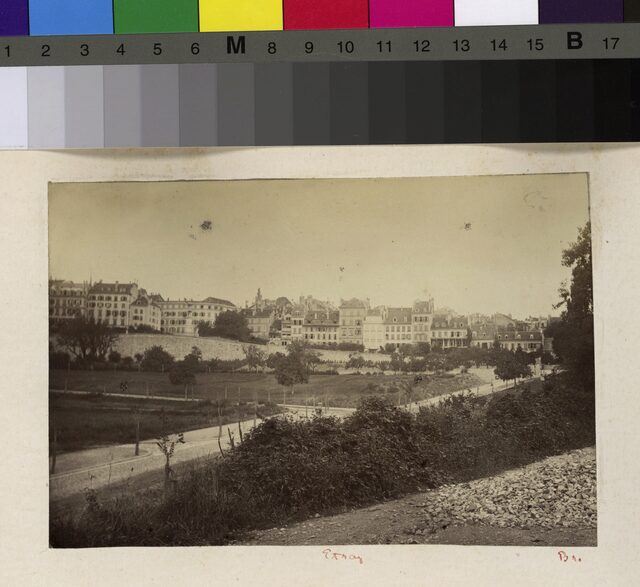Lausanne, avenue Georgette, avenue du Théâtre (P.2.D.2.09.60.001)