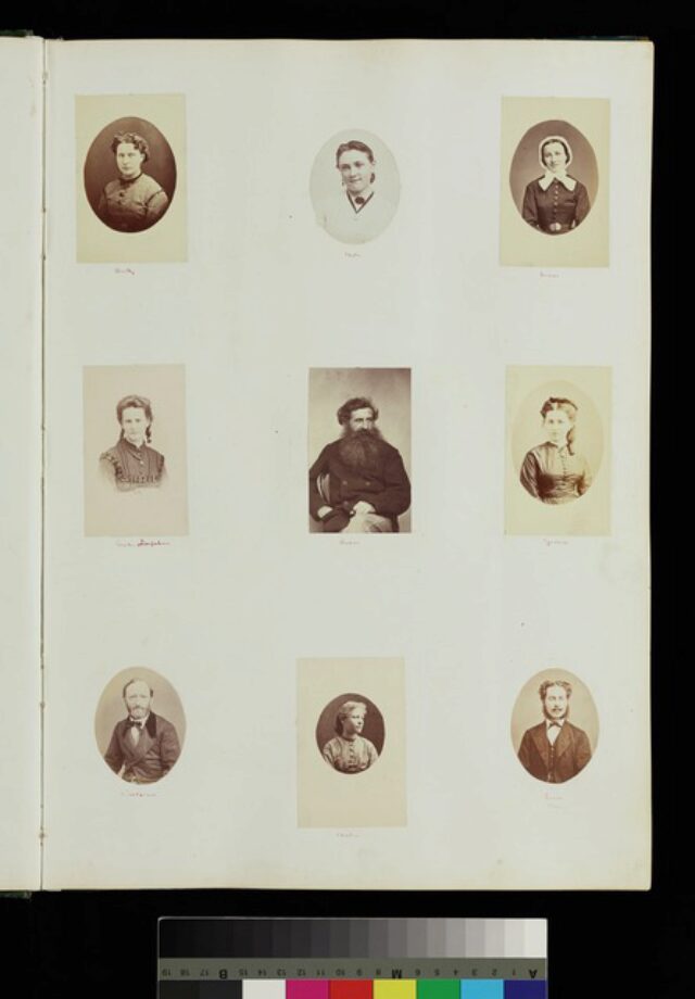portrait, homme, femme (P.2.D.2.10.10.0)