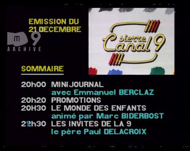 Emission du 21.12.1994 (1/2)