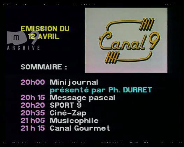 Emission du 12.04.1995 (1/2)