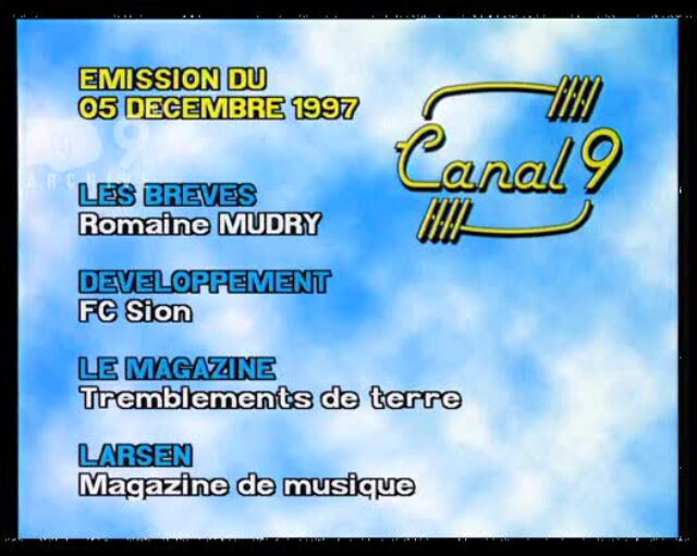 Emission du 05.12.1997
