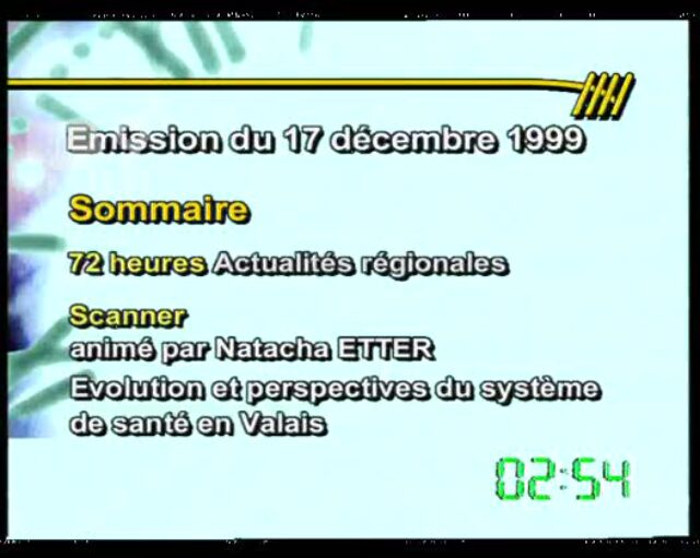 Emission du 17.12.1999