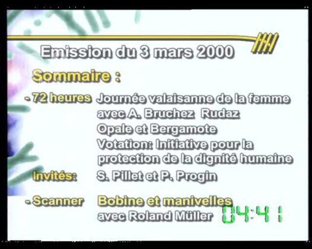 Emission du 03.03.2000