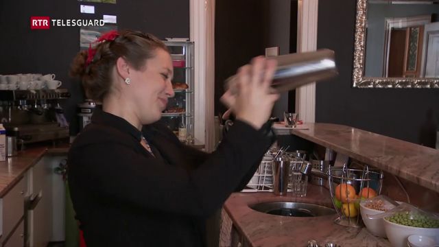 Cocktail-Spezialistin Sophie Badel