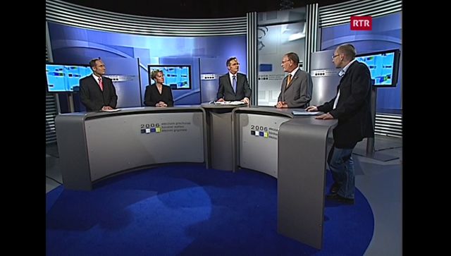 Kantonale Wahlen 2006 \/ Gespräch Parteipräsidenten