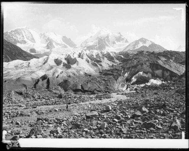 GR Roseg-Gletscher, Bernina