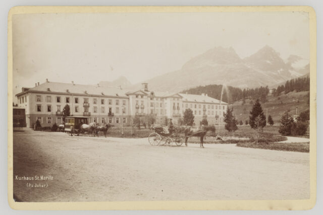 St. Moritz Bad, Kurhaus (später Grand Hotel des Bains)