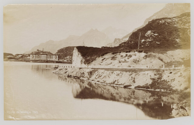 Maloja, Silsersee, Maloja Palace Hotel, früher Hôtel Kursaal de la Maloja