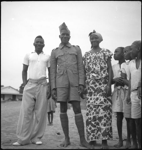 Belgisch-Kongo, Thysville (Mbanza Ngungu): Menschen