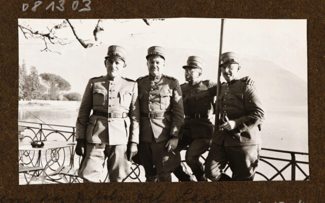 Vier Offiziere, Meinrad Inglin r.