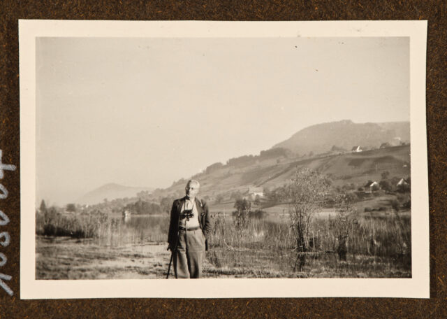 Meinrad Inglin vor See