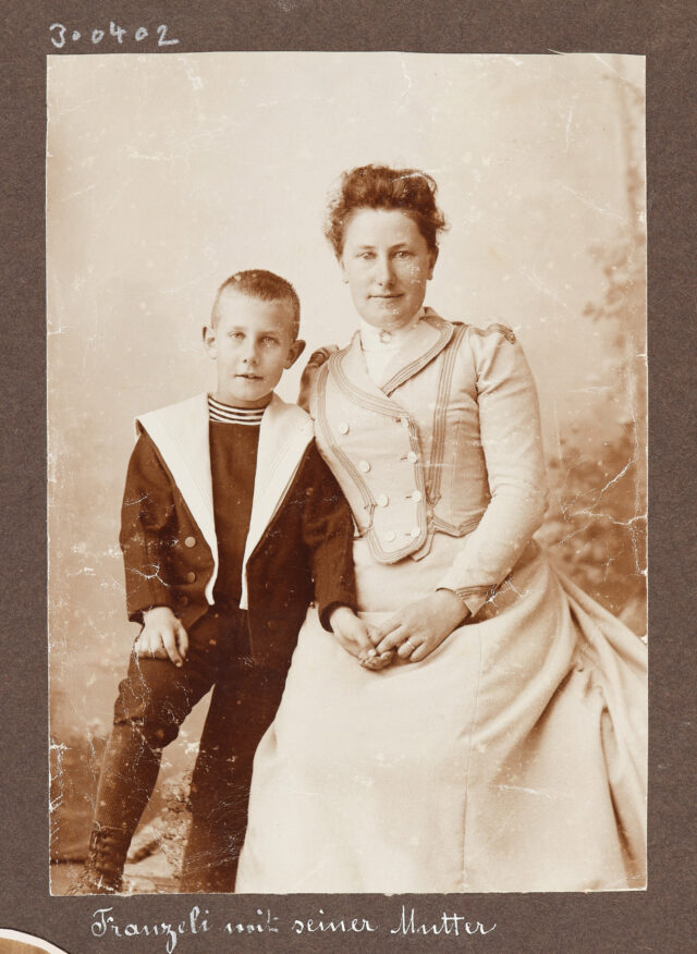 Junge mit junger Frau (Franz und Margrit Abegg-Eberle?)