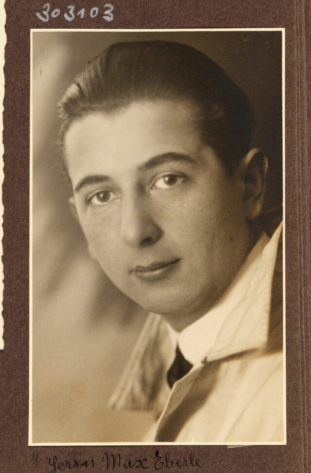 Portrait Max Eberle