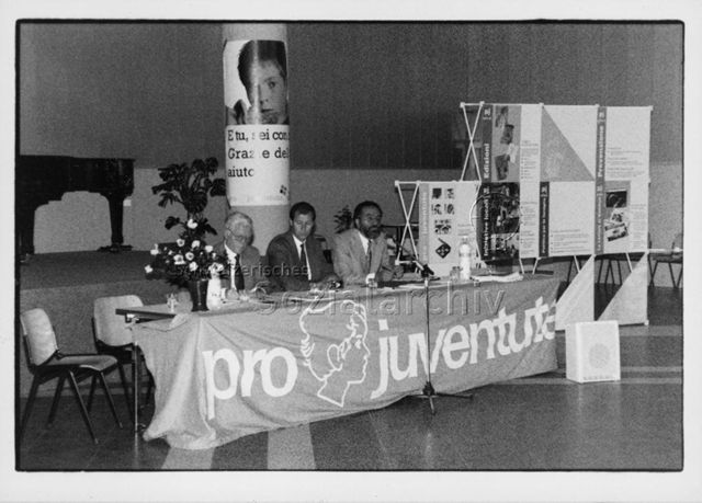 "Regionalkonferenz Tessin 1994" - Podium