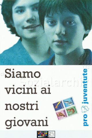 "Siamo vicini ai nostri giovani", Briefmarkenverkauf, 1996