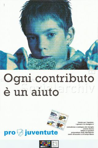 "Ogni contributo è un aiuto", Briefmarkenverkauf, 1995