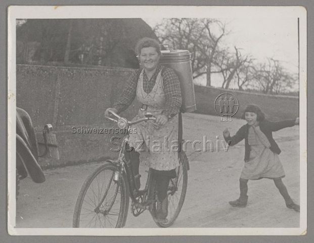 Milchablieferung 1935