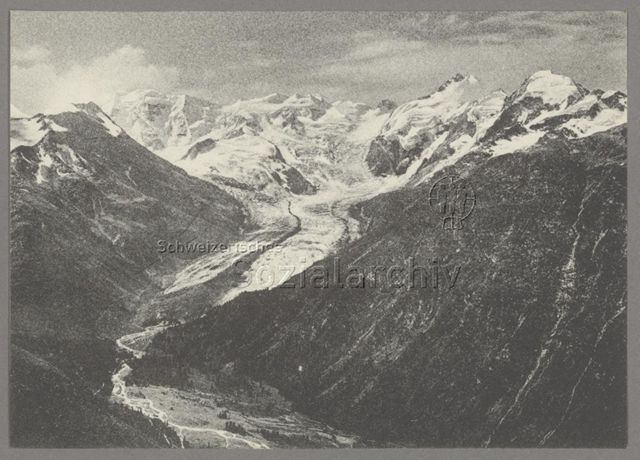 Berninagruppe und Morteratschgletscher