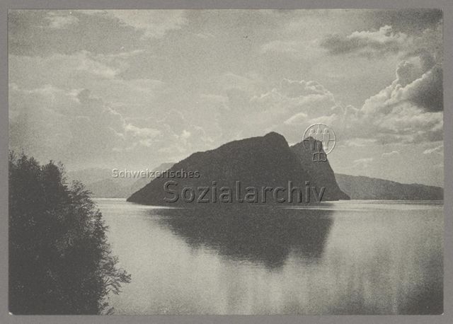 Der Bürgenstock von Vitznau gesehen