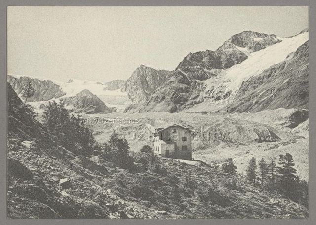 Stafelalphotel und Zmuttgletscher [...]