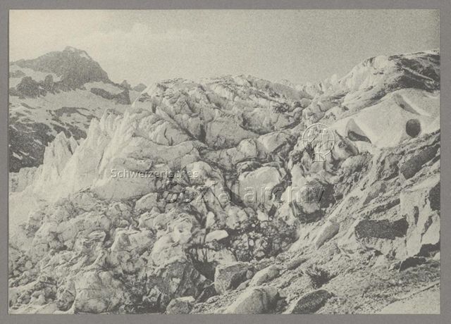 Der Rhonegletscher (Oberwallis) [...]