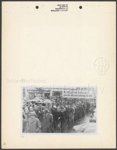Fotoalbum "1. Mai 1945, Zürich