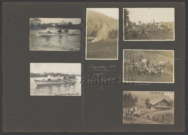 Fotoalbum "Sozialistische Jugendorganisation", ca. 1920 bis ca. 1935