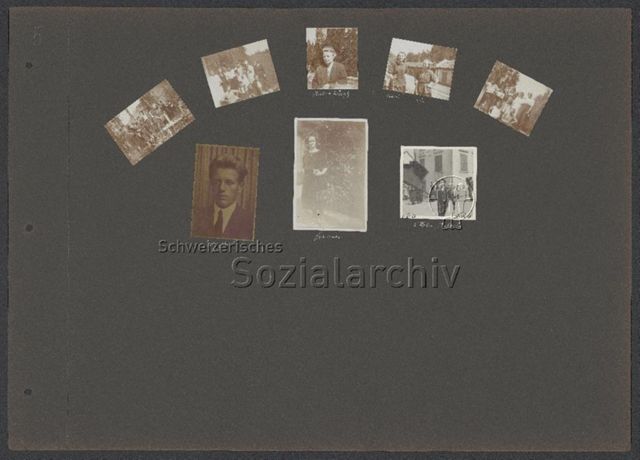 Fotoalbum "Sozialistische Jugendorganisation", ca. 1920 bis ca. 1935