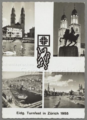 Eidg. Turnfest in Zürich 1955