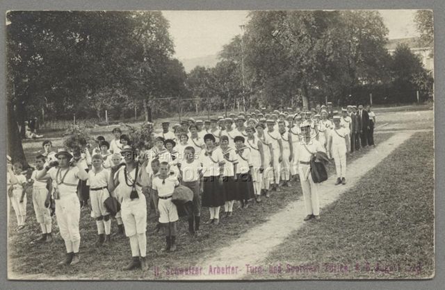 II. Schweizer. Arbeiter-Turn- und Sportfest Zürich, 4.-6. August 1923