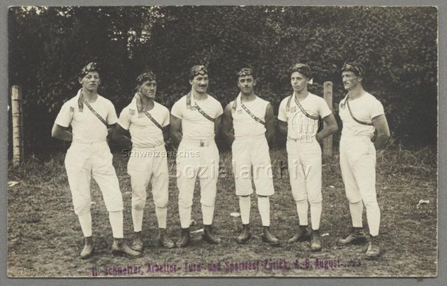 II. Schweizer. Arbeiter-Turn- und Sportfest Zürich, 4.-6. August 1923