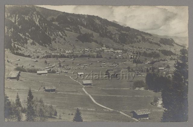 Adelboden. Im Boden