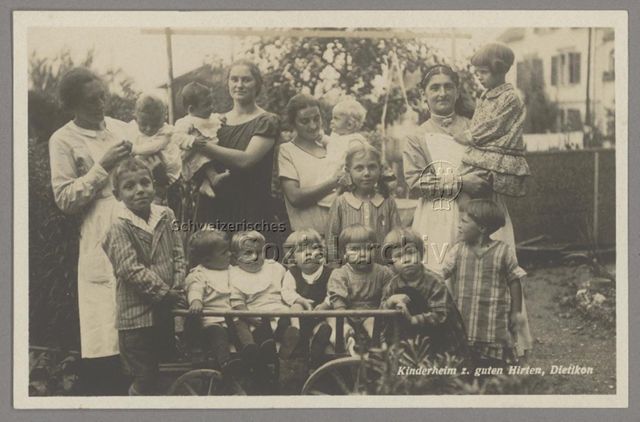 Kinderheim zum Guten Hirten, Dietikon, um 1920