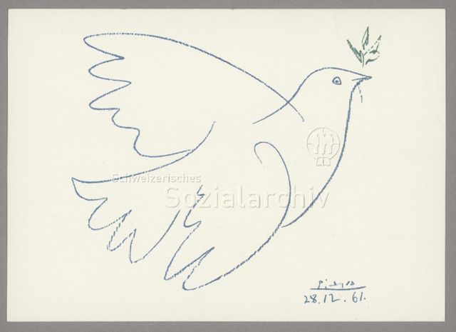 Picasso: La Colombe bleu