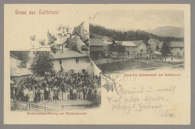 Gruss aus Kaltbrunn!