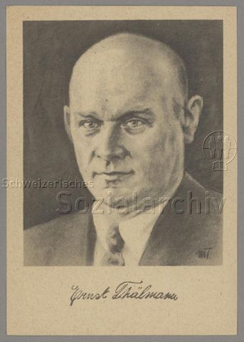 Ernst Thälmann, um 1930