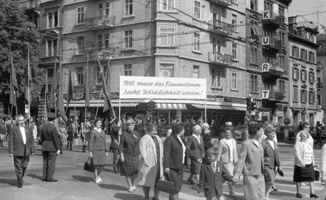 1. Mai 1966 in Zürich