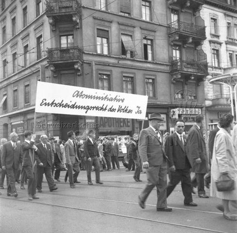 1. Mai, Zürich, 1963