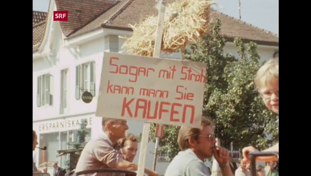 Blickpunkt Region: Bauernprotest in Kerzers