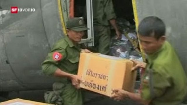 Duplex Hilfsaktionen nach Wirbelsturm Burma