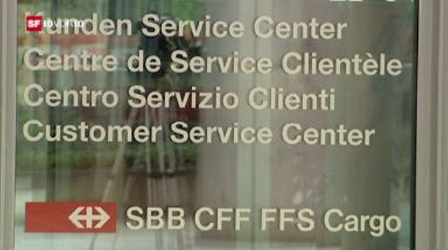 Schliessung Kunden Service Center SBB Cargo
