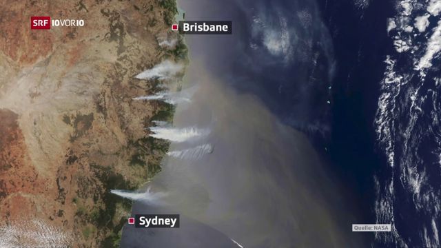 Dutzende Buschfeuer in Australien ausser Kontrolle